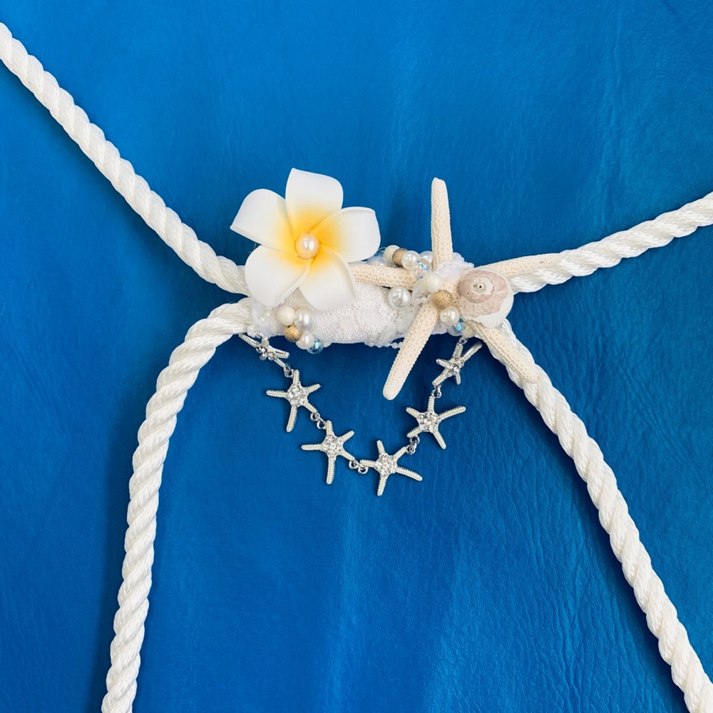 Wedding lasso. Beach wedding.